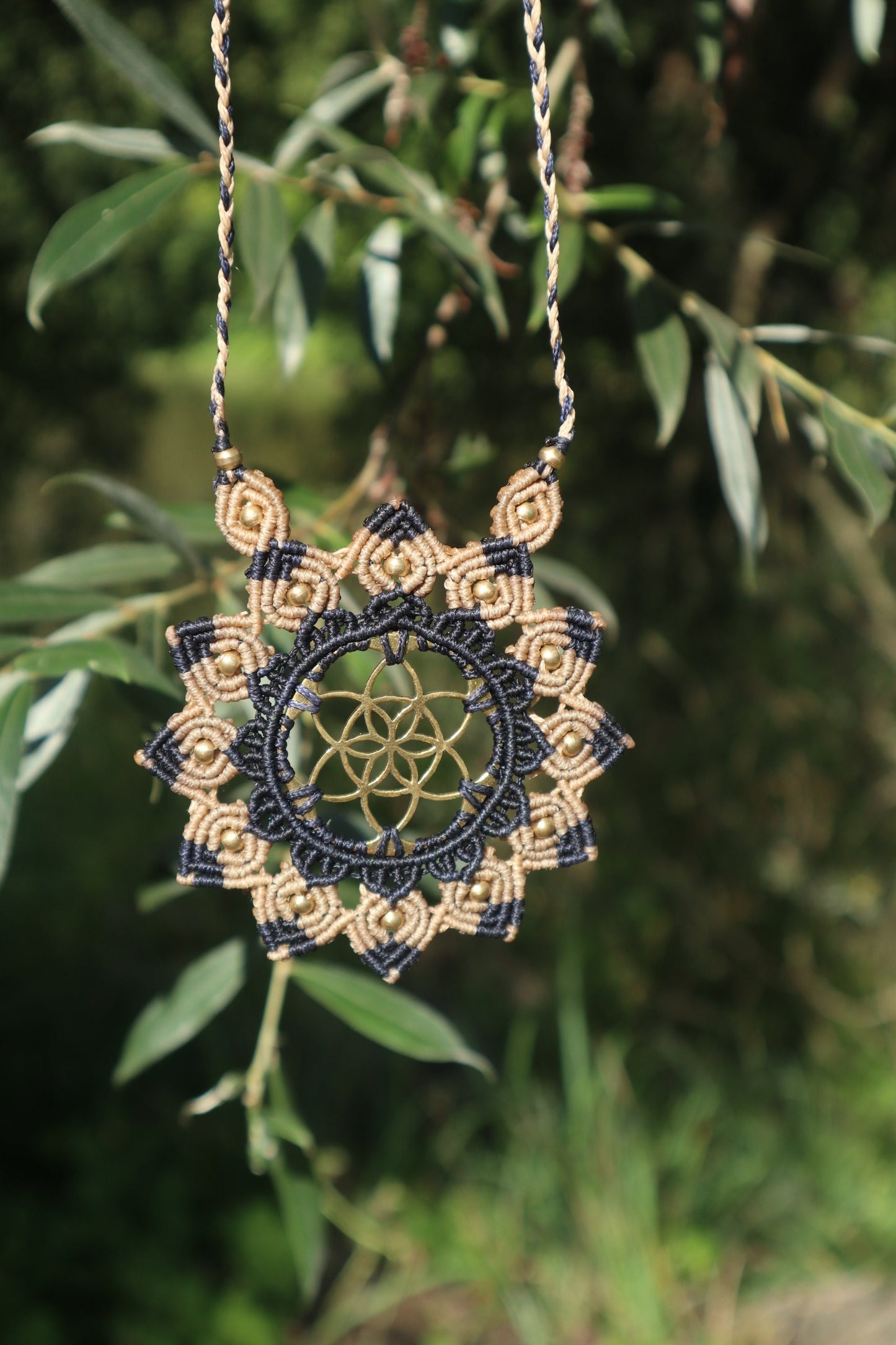 Blume des Lebens, Halskette,, Holy Geometrie,