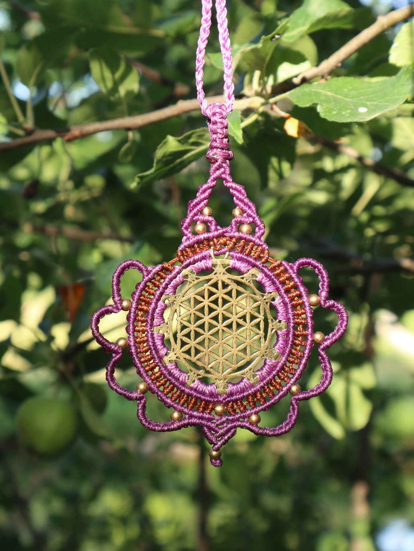 Lebensblume, Baum des Lebens, Kette, Heilige Geometrie,