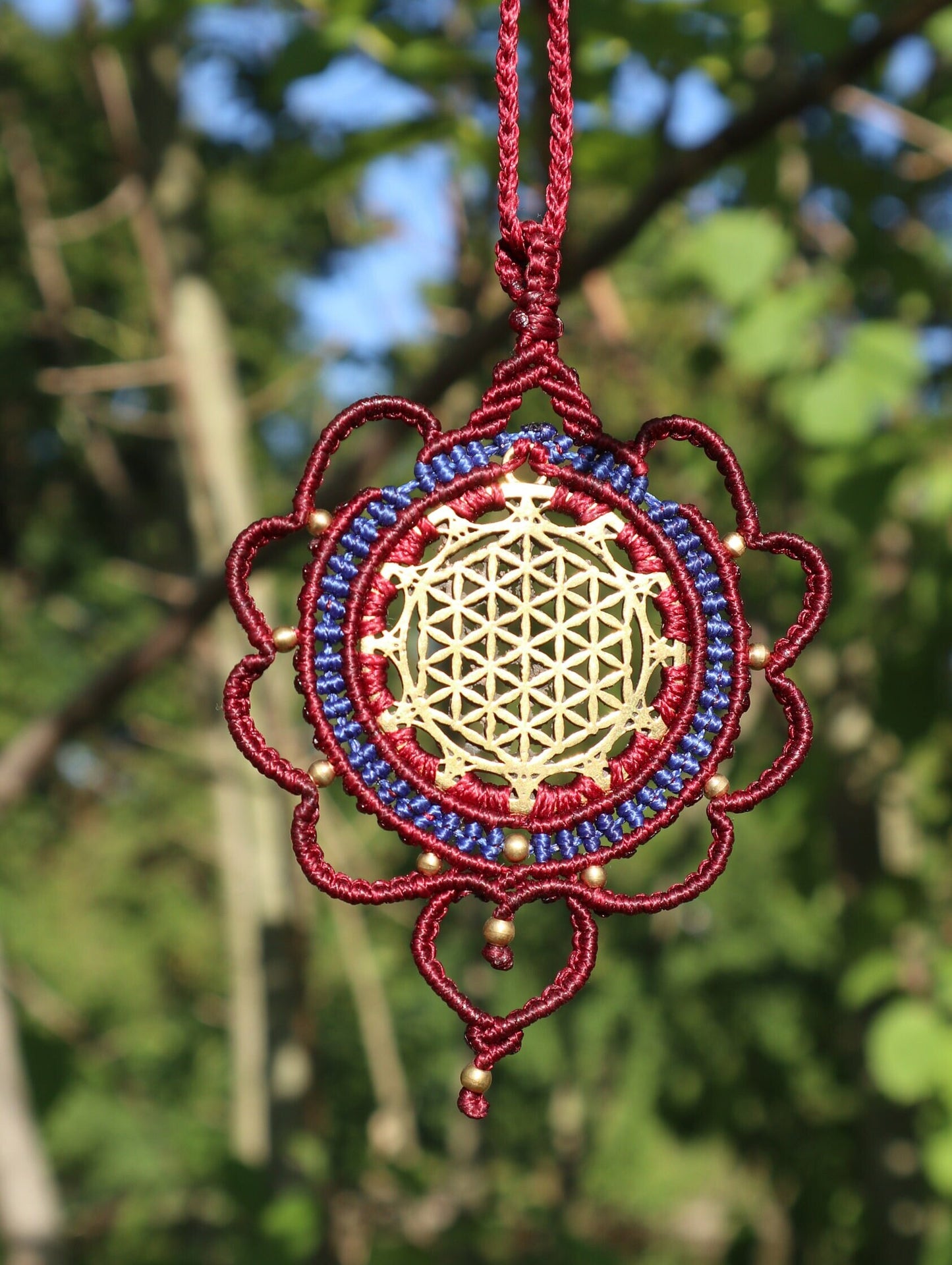Lebensblume, Baum des Lebens, Kette, Heilige Geometrie,