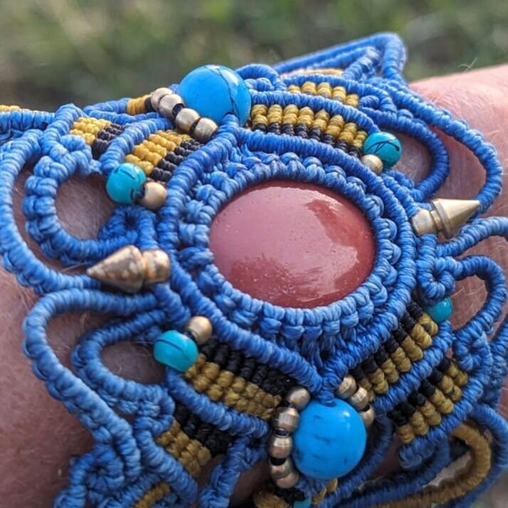 Feen Armband aus handgeknüpftem