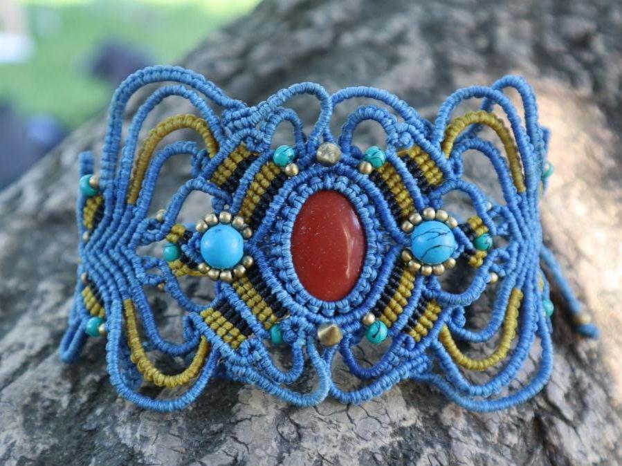 Feen Armband aus handgeknüpftem