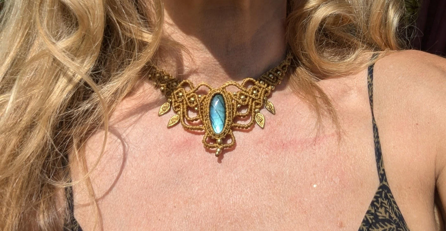 Feenkette Makrameekette