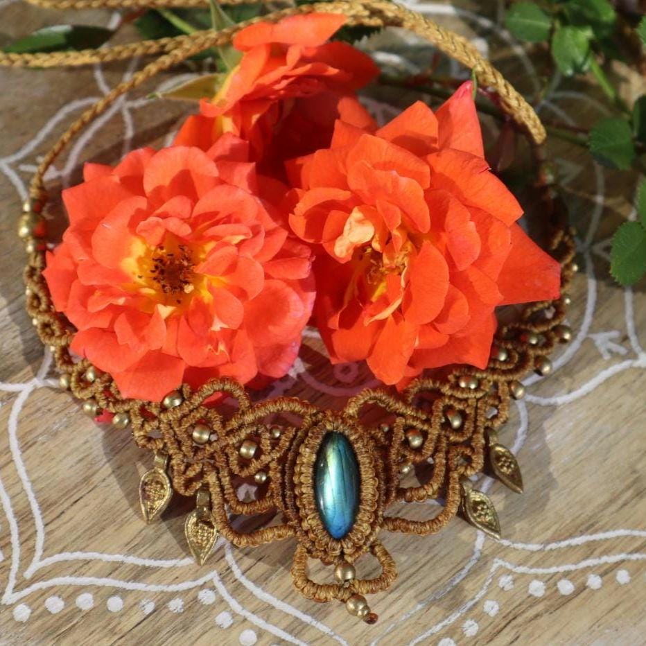 Feenkette Makrameekette