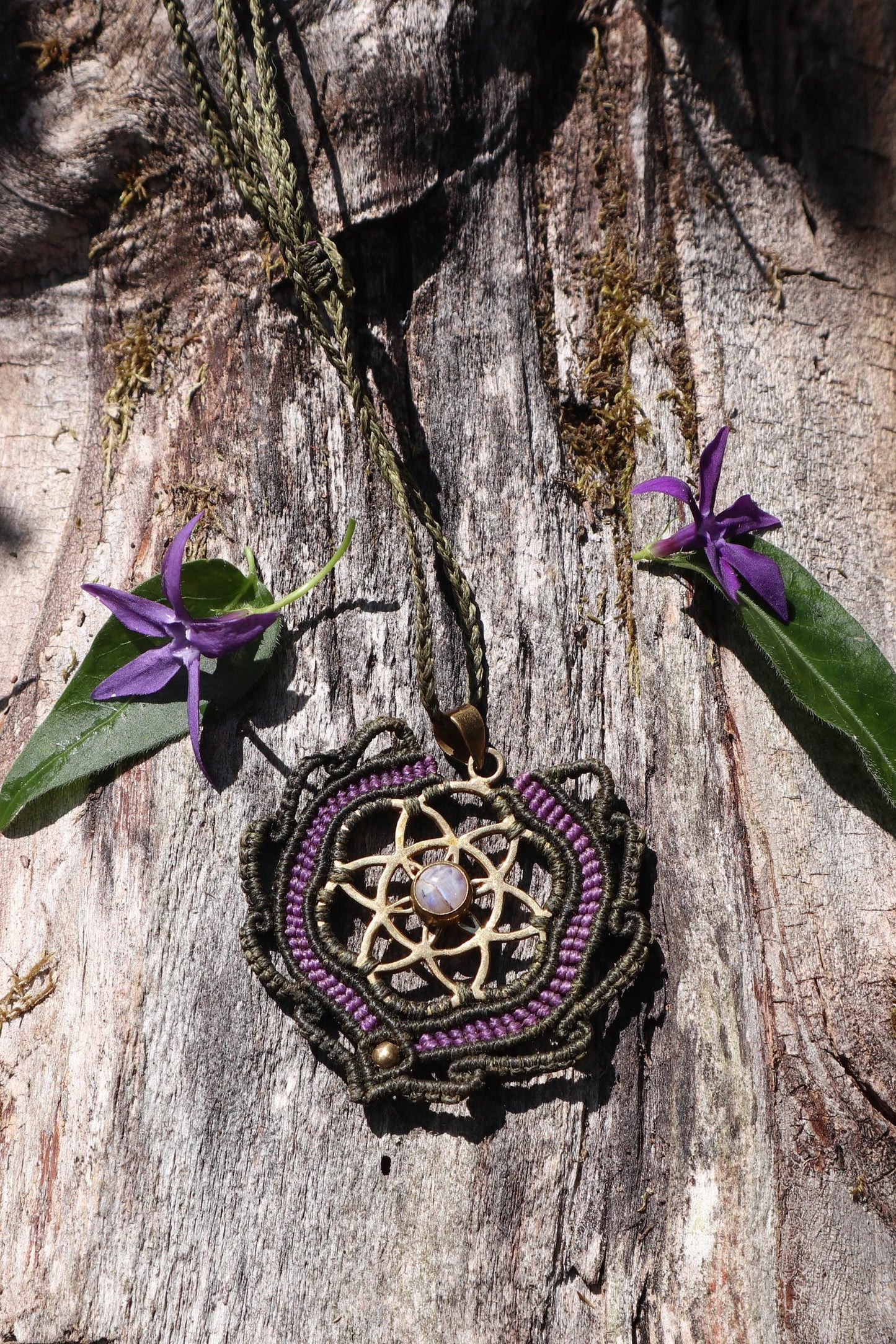 Mandala Kette, Blume des Lebens, Flower of Life