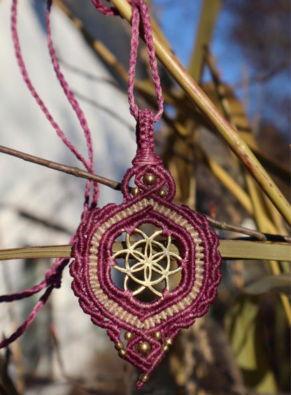 Mandalakette, Blume des Lebens,