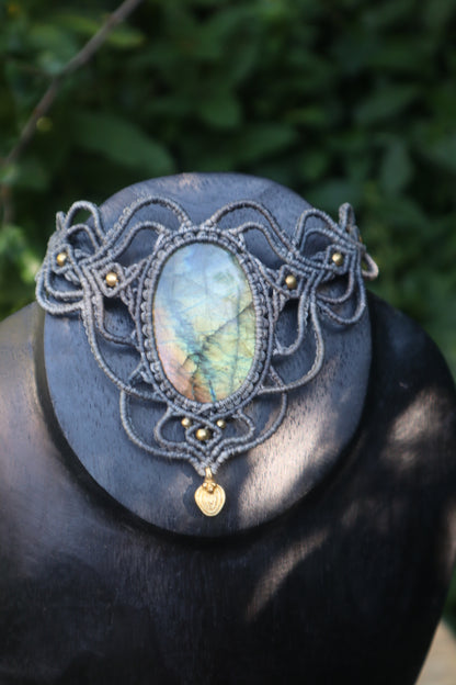 Labradorit Collier „Tor zum Licht“
