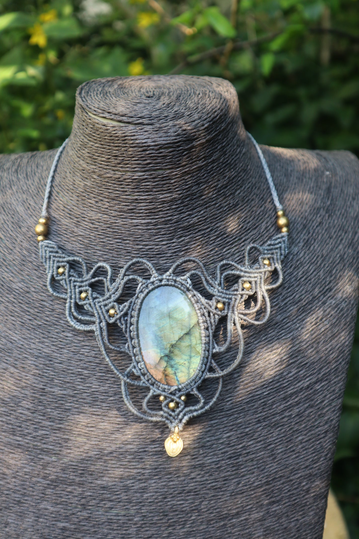 Labradorit Collier „Tor zum Licht“