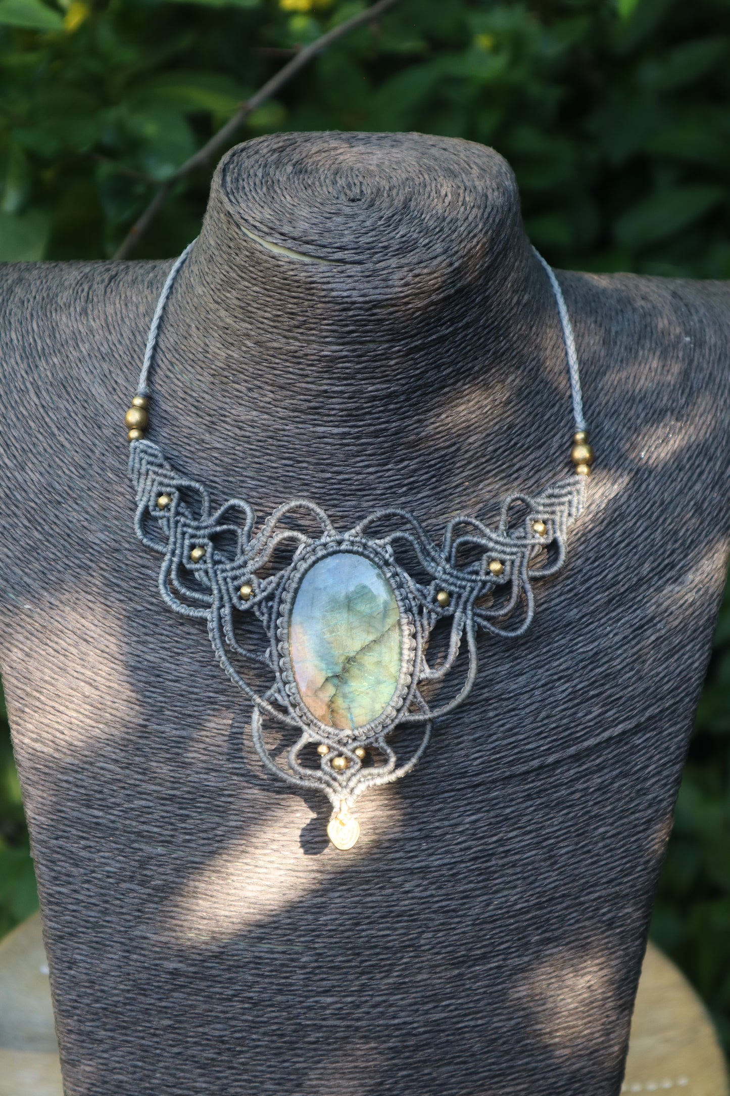 Labradorit Collier „Tor zum Licht“