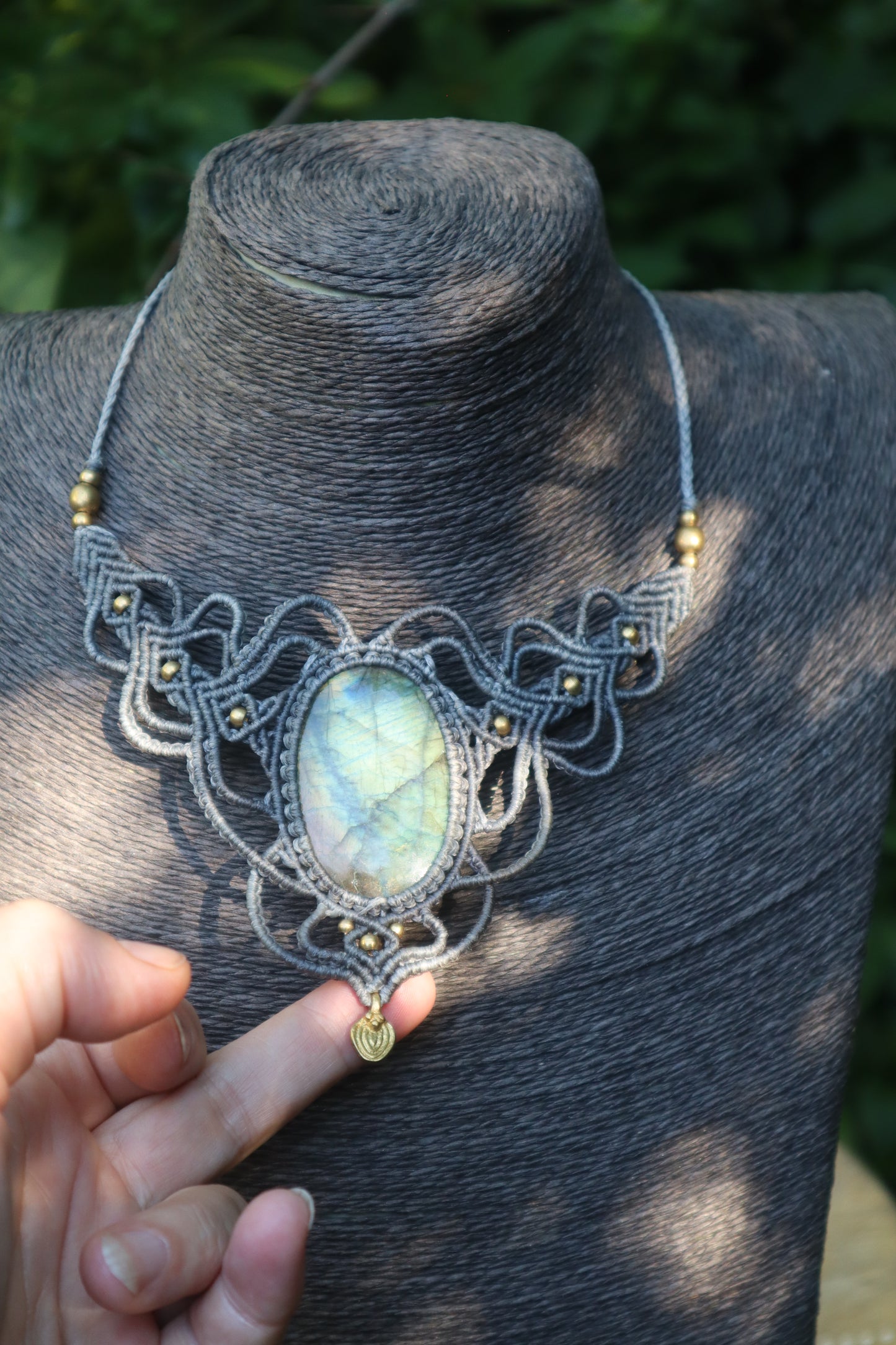 Labradorit Collier „Tor zum Licht“