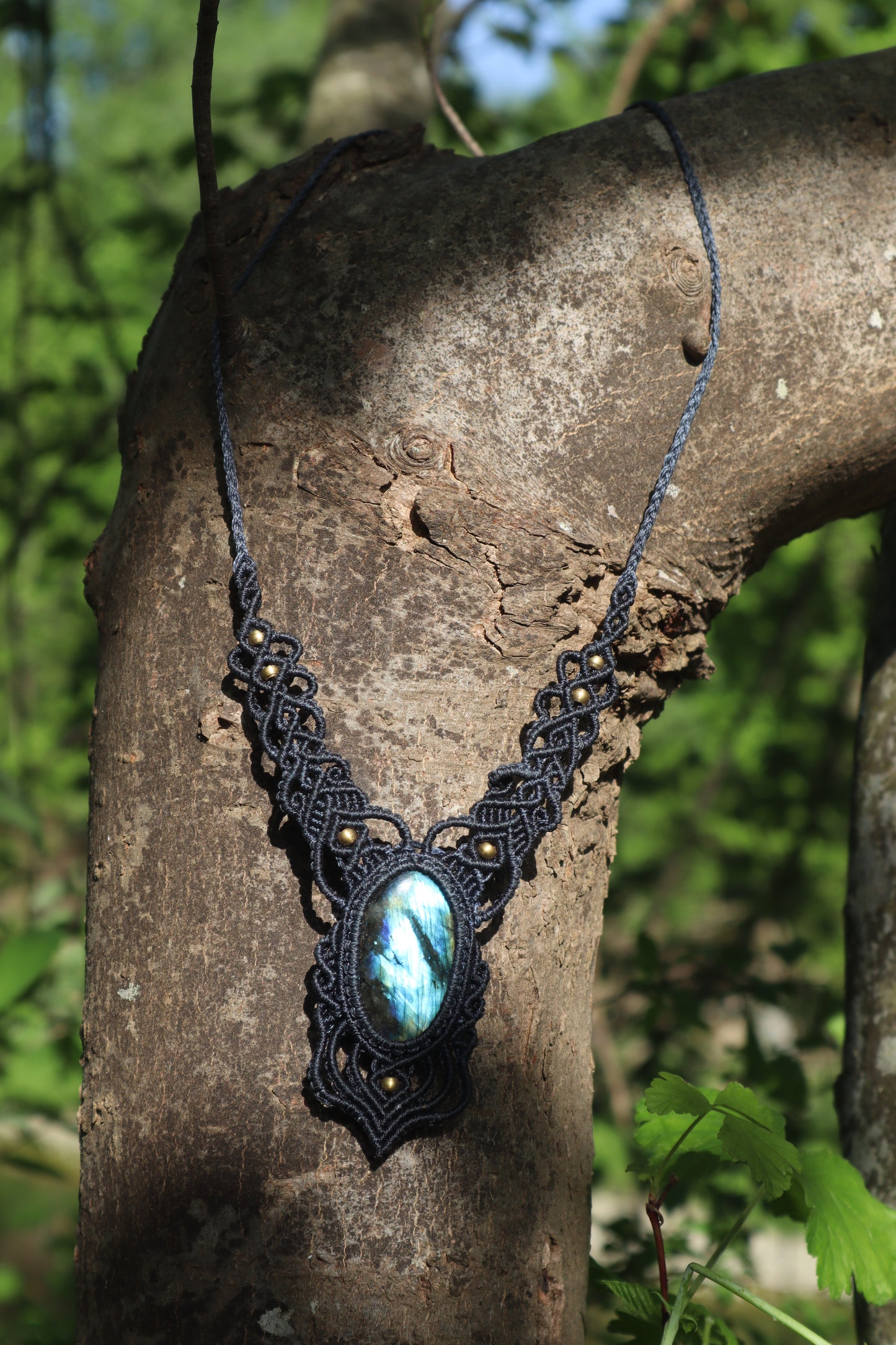 Collier mit Labradorit Halskette