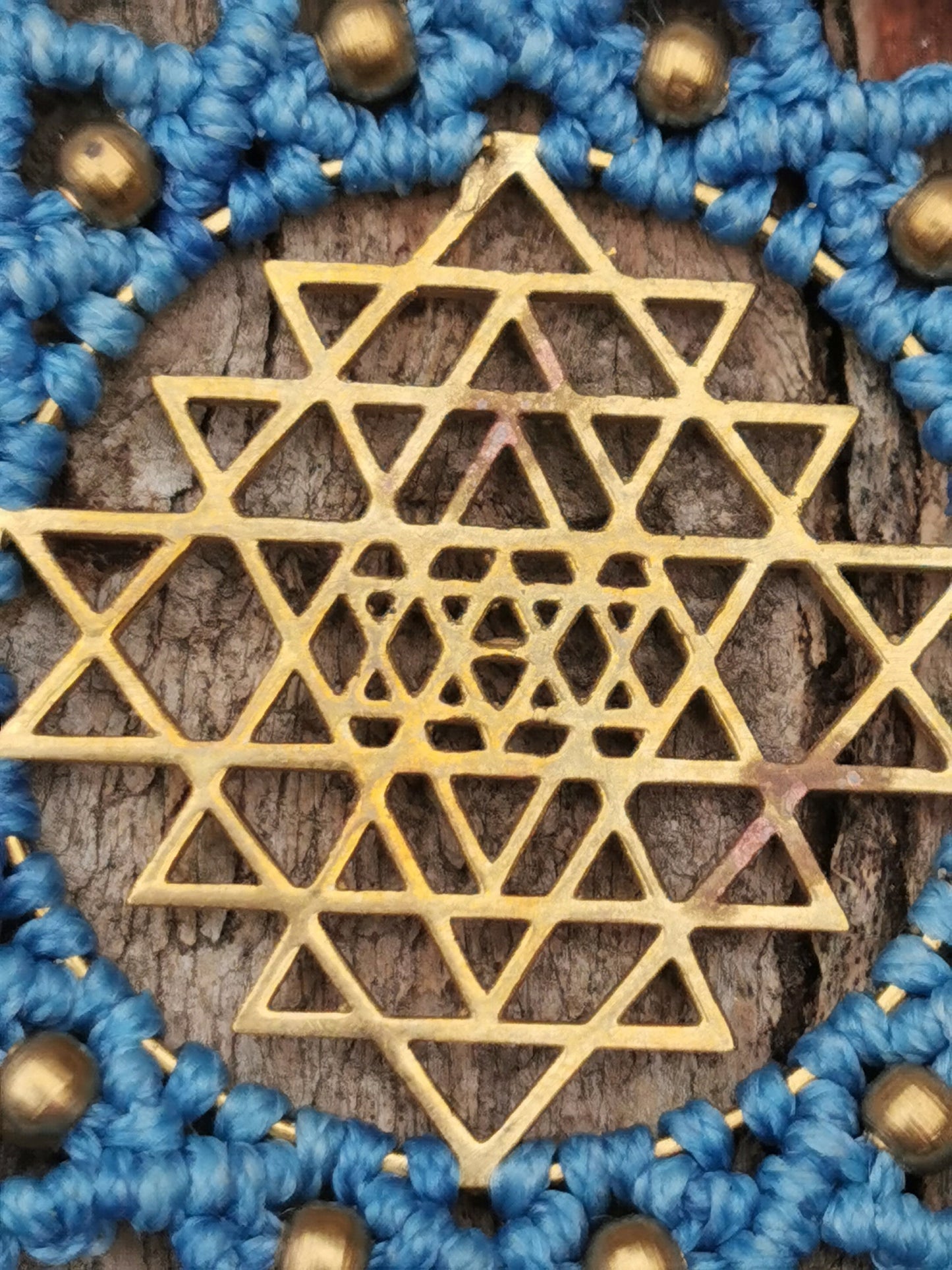 Shri Yantra Mandala Anhänger,