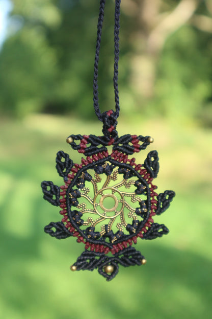 Mandalakette, Blume des Lebens, Flower of Life,  Holy Geometrie