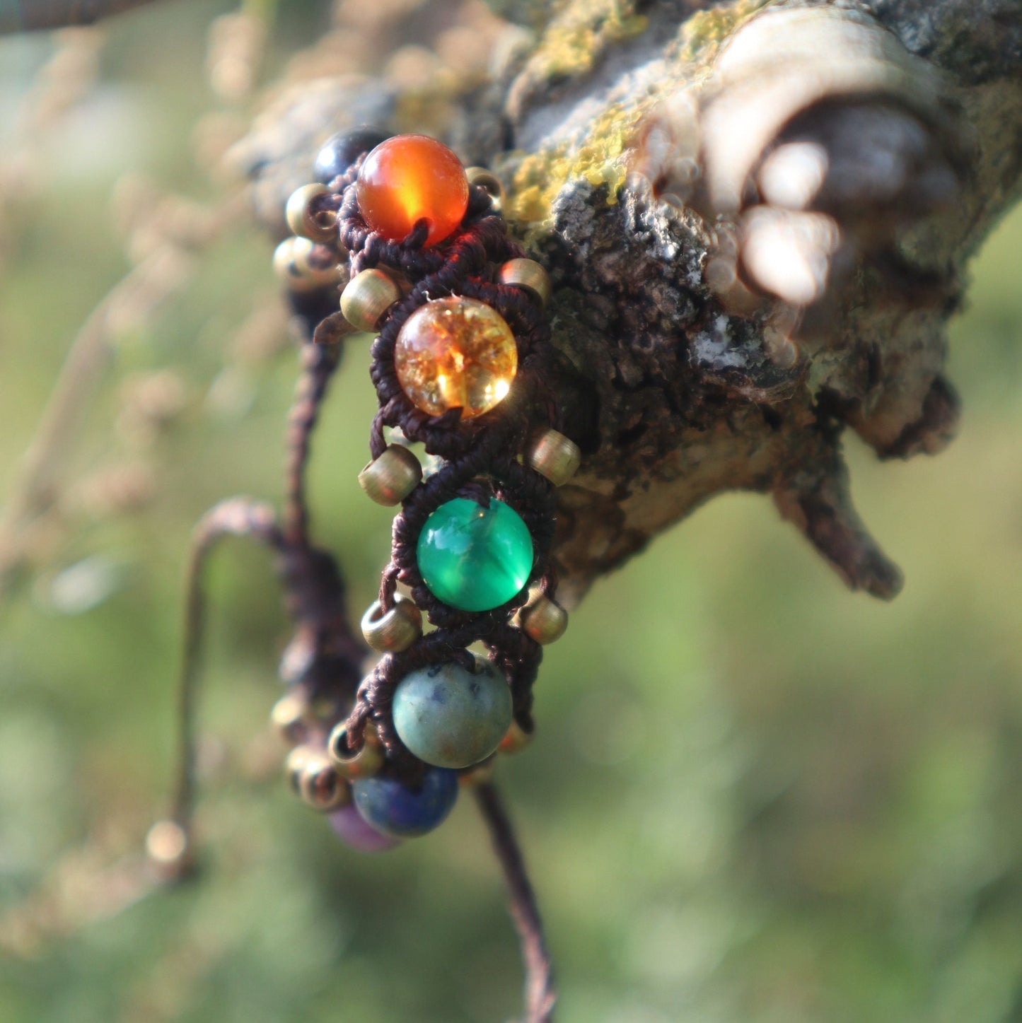 Chakra Band, Armband, Rainbow Bracelet, Armband,