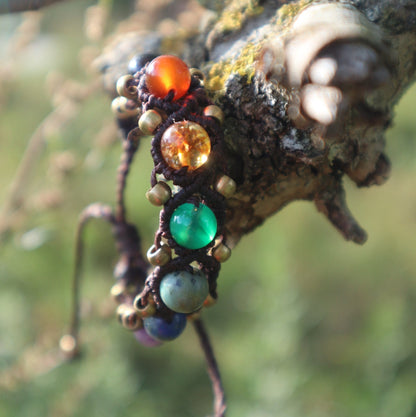 Chakra Band, Armband, Rainbow Bracelet, Armband,