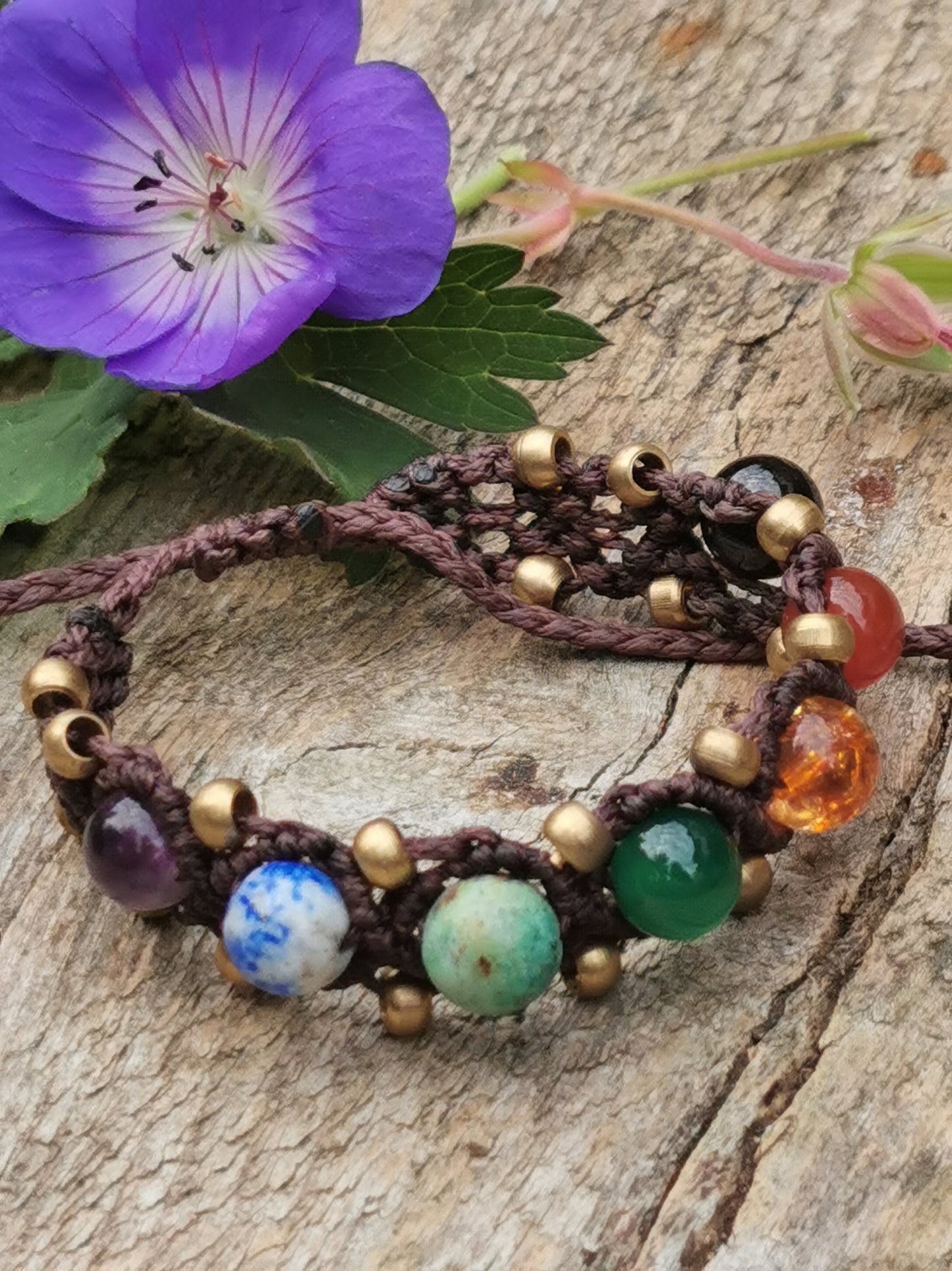 Chakra Band, Armband, Rainbow Bracelet, Armband,