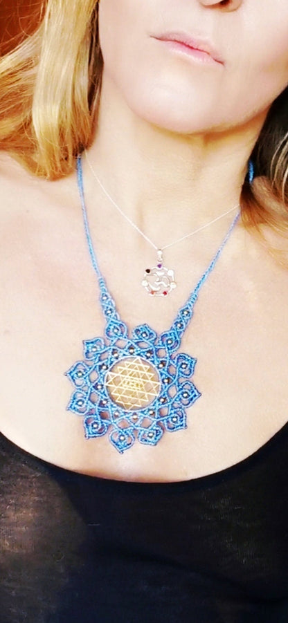 Shri Yantra Mandala Anhänger,