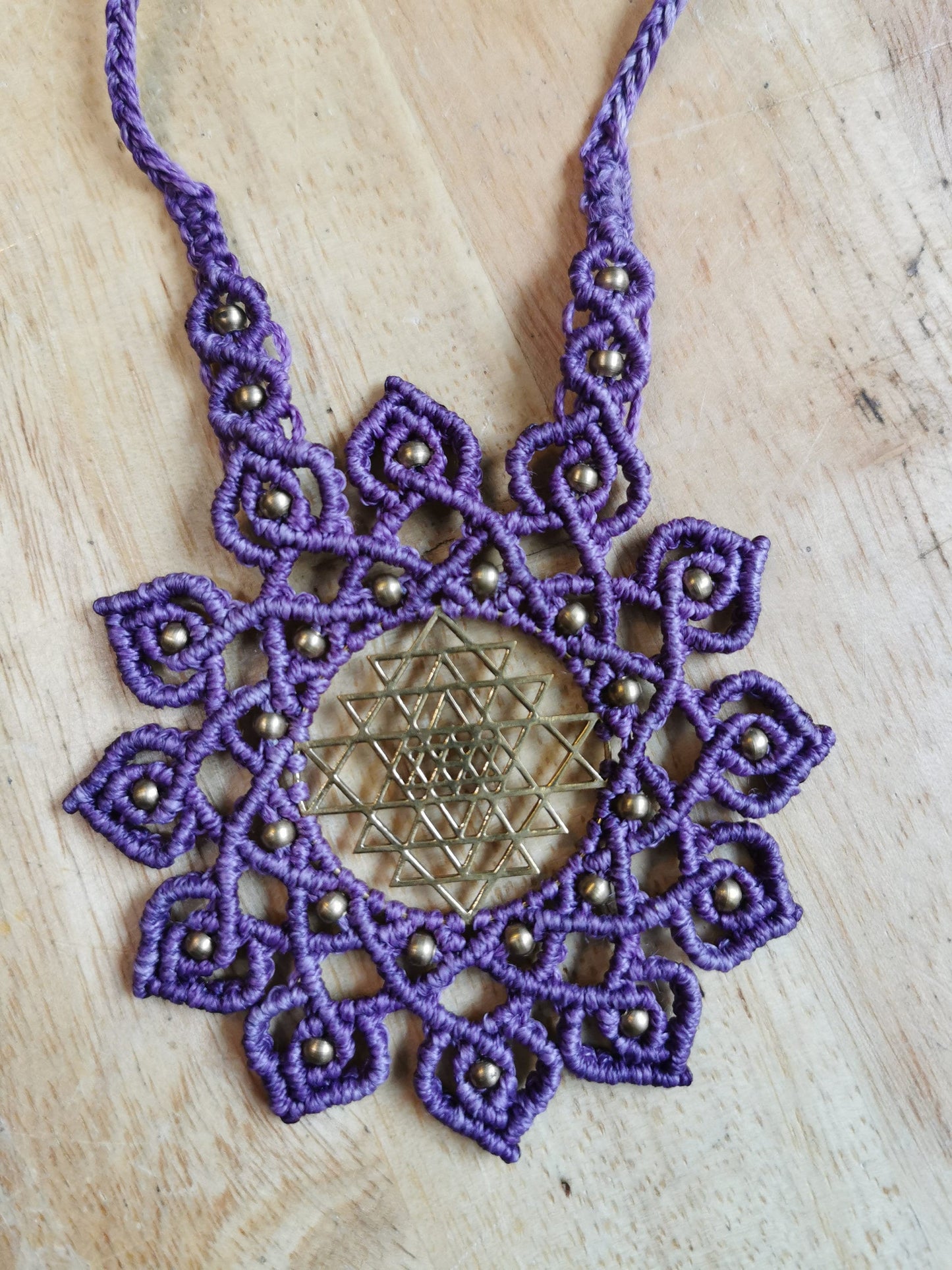 Shri Yantra Mandala Anhänger,