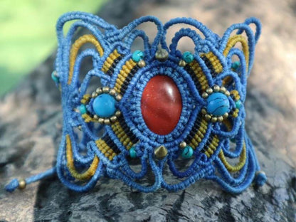 Feen Armband aus handgeknüpftem