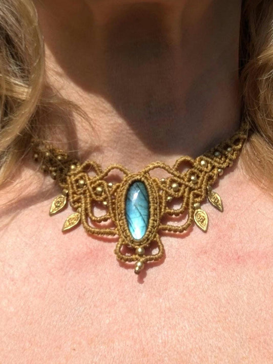 Feenkette Makrameekette